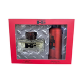 Hummer H2 Gift Set (NO BOX) - 125ML EDT Spray + 200ML Deodorizing Body Spray (Men)